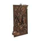 Gunmetal Copper Finish Radha Krishna Wall Hanging Art Panel G-261-A