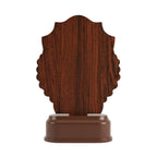 Classic 5-Star Golden Laurel Wreath Fiber Award Shield M-626