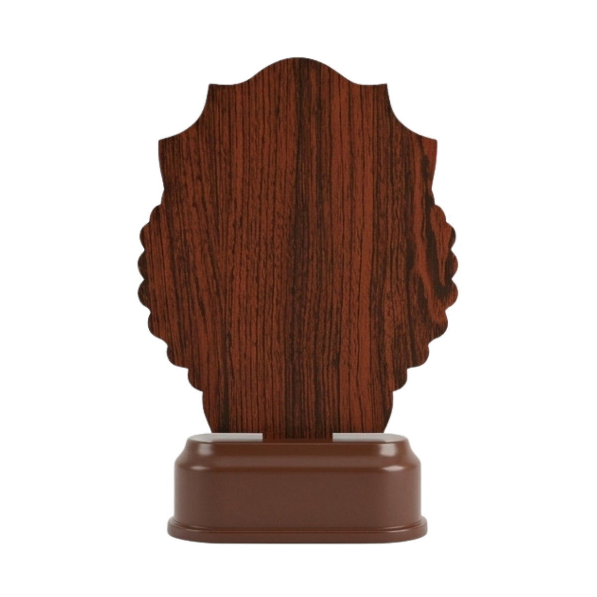 Classic 5-Star Golden Laurel Wreath Fiber Award Shield M-626