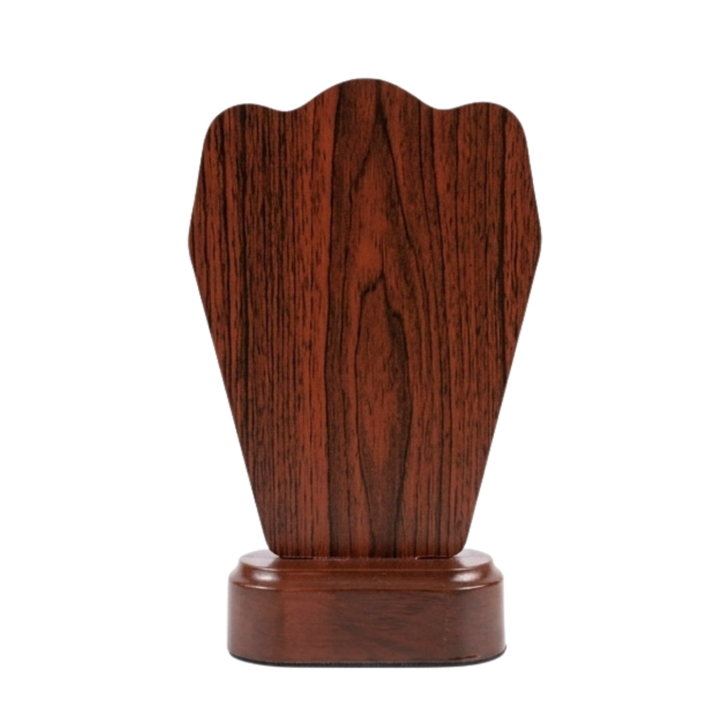 Classic Golden Star Laurel Wreath Fiber Award Shield M-619