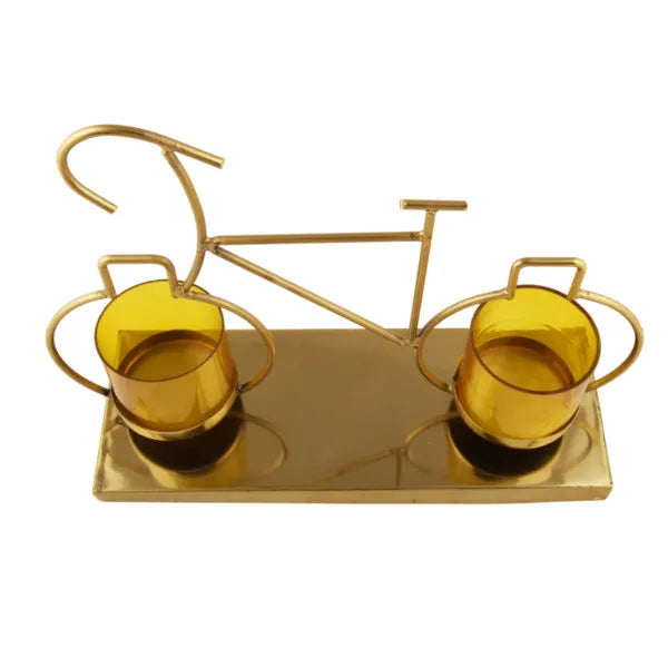 CraftEarth-Iron-Metal-Golden-Cycle-Candle-Stand-b-600×600