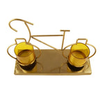 CraftEarth-Iron-Metal-Golden-Cycle-Candle-Stand-b-600×600