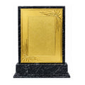 Luxury Black Marble Texture and Gold Corporate Memento M-322-B