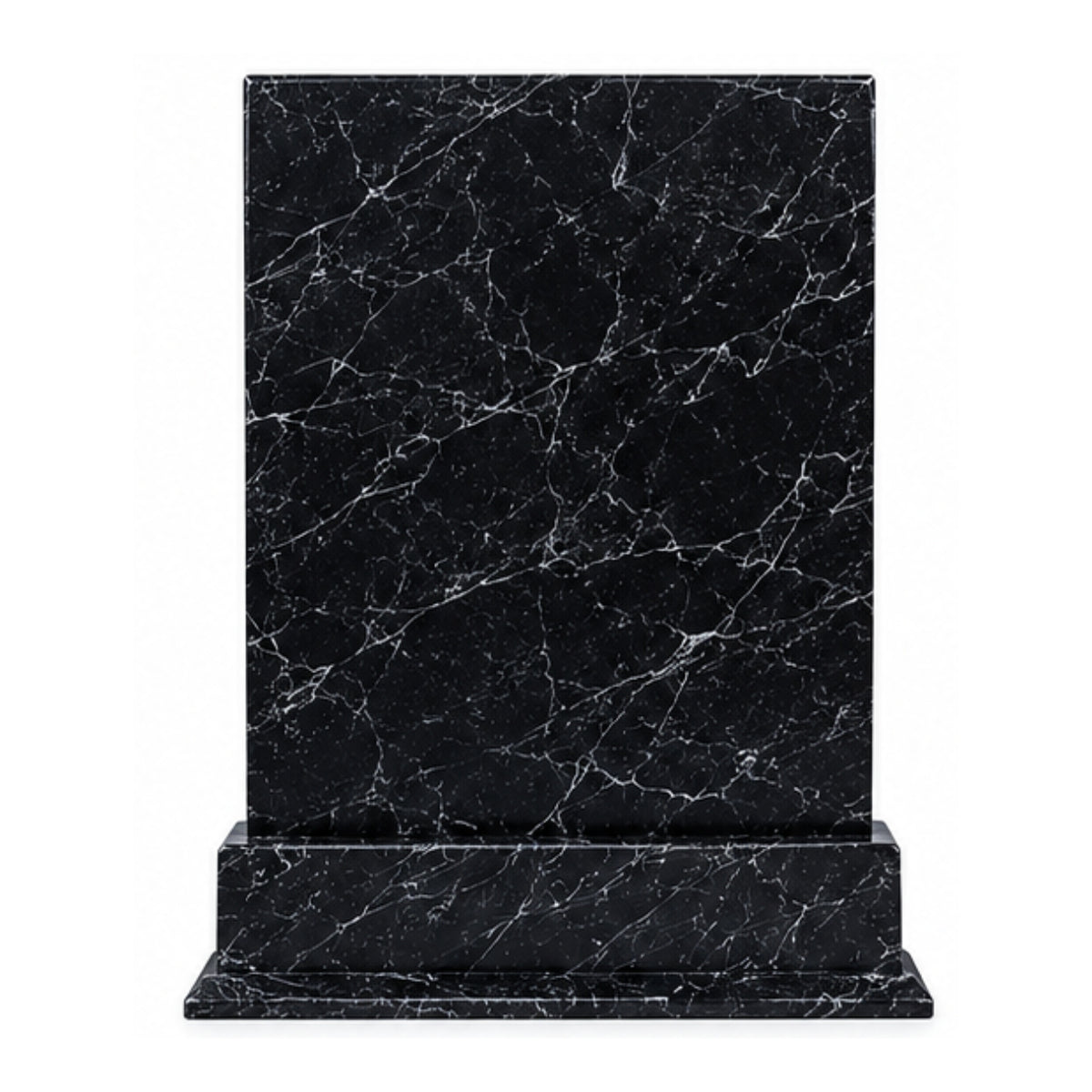 Luxury Black Marble Texture and Gold Corporate Memento M-322-B