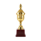 Classic Gold Fiber Trophy Cup – Elegant Winner’s Recognition Memento M-607