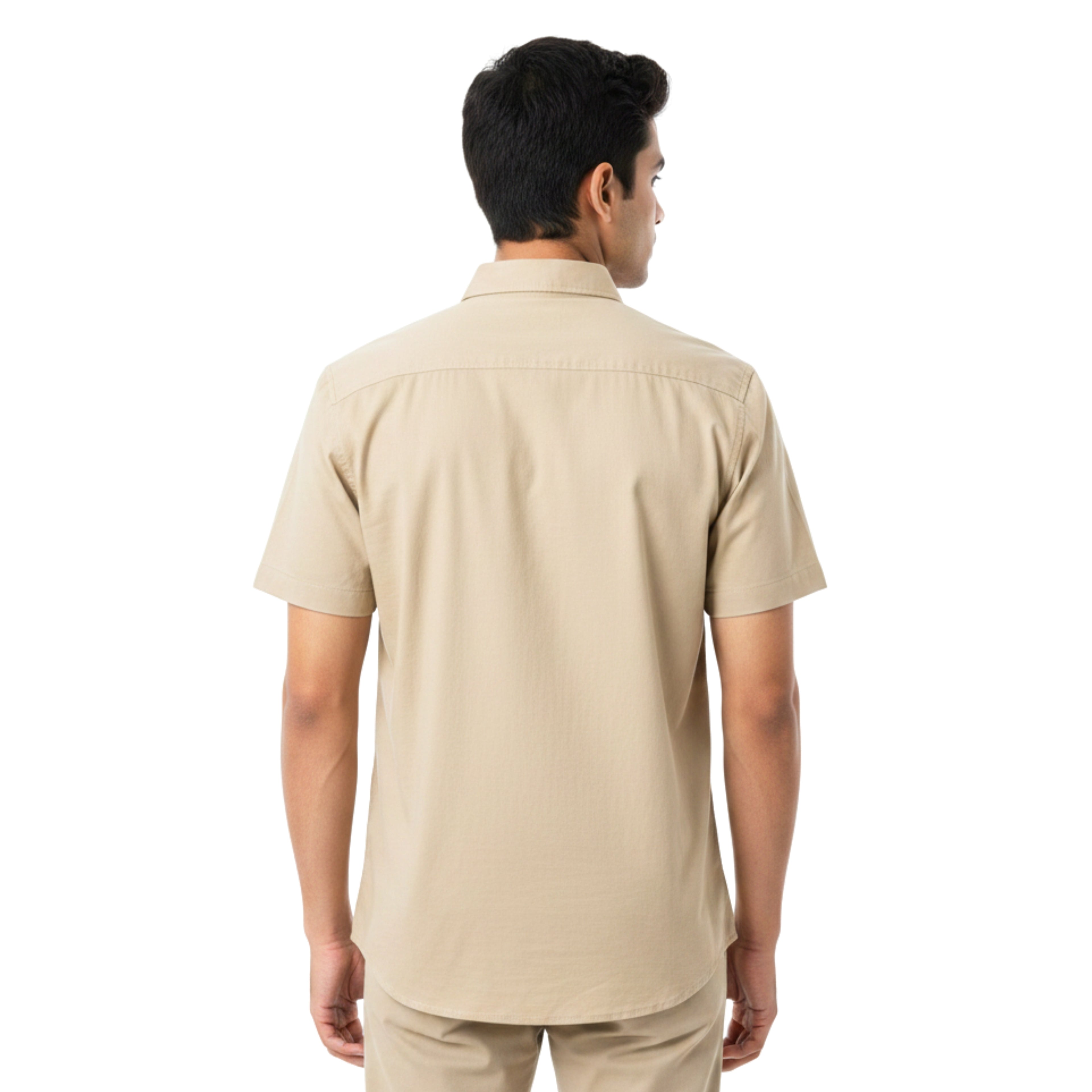 CraftEarth Men's Short-Sleeve Shirt HS-C13