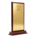 Mahatma Gandhi Memorial & Gold Recognition Memento M-478-A