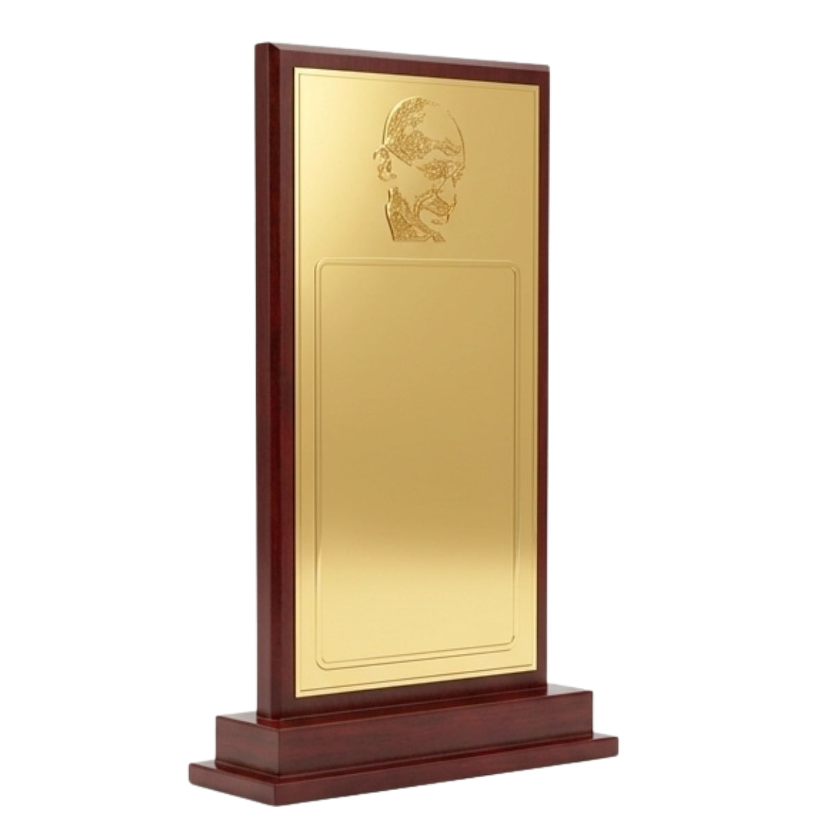 Mahatma Gandhi Memorial & Gold Recognition Memento M-478-A