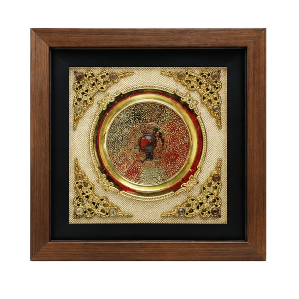 Ornate Traditional Wooden Framed Wall Art Award M-528-A