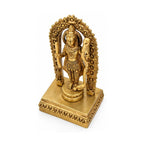 Premium Brass Ram Lalla Idol with Prabhavali Arch – Handcrafted Ayodhya Bal Swarup Statue for Home Mandir, Pooja & Decor  BR-19-B