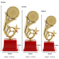 Star & Circular Emblem Golden Fiber Recognition Award M-529