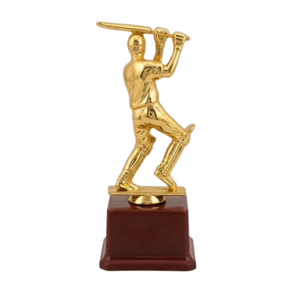 Classic Golden Cricket Batsman Recognition Memento M-238-A