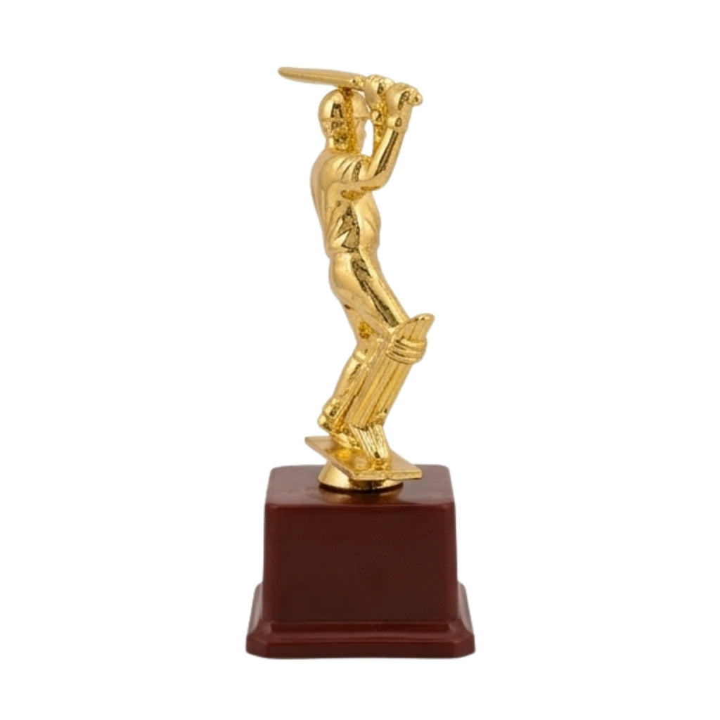 Classic Golden Cricket Batsman Recognition Memento M-238-A