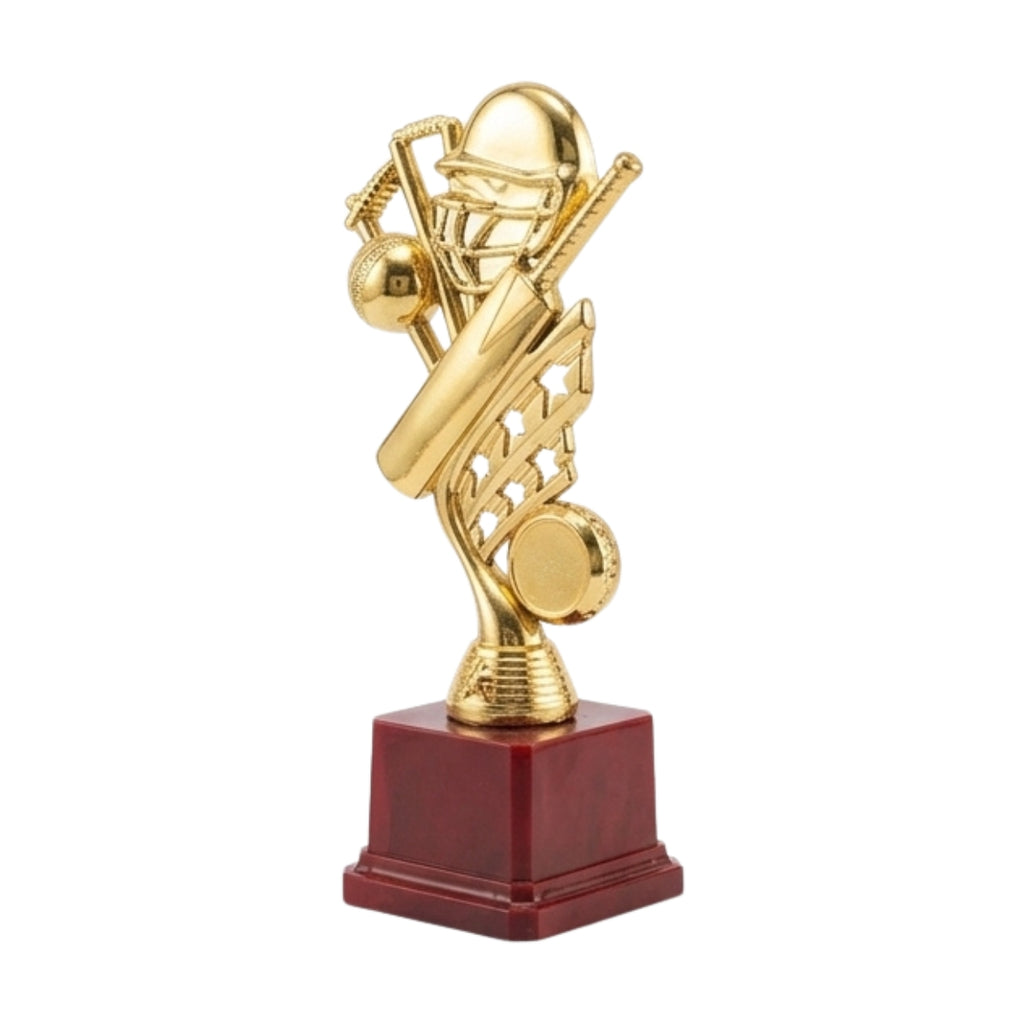 Classic Golden Cricket Theme Recognition Memento M-610-A