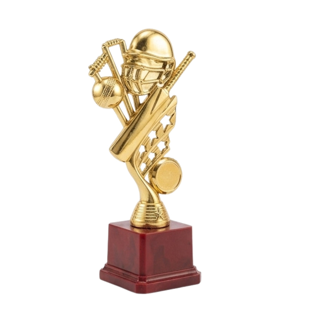 Classic Golden Cricket Theme Recognition Memento M-610-A