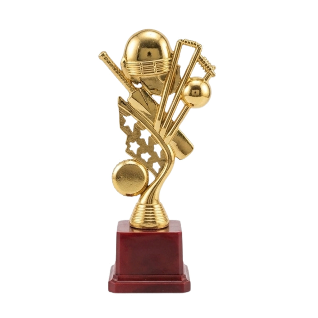 Classic Golden Cricket Theme Recognition Memento M-610-A