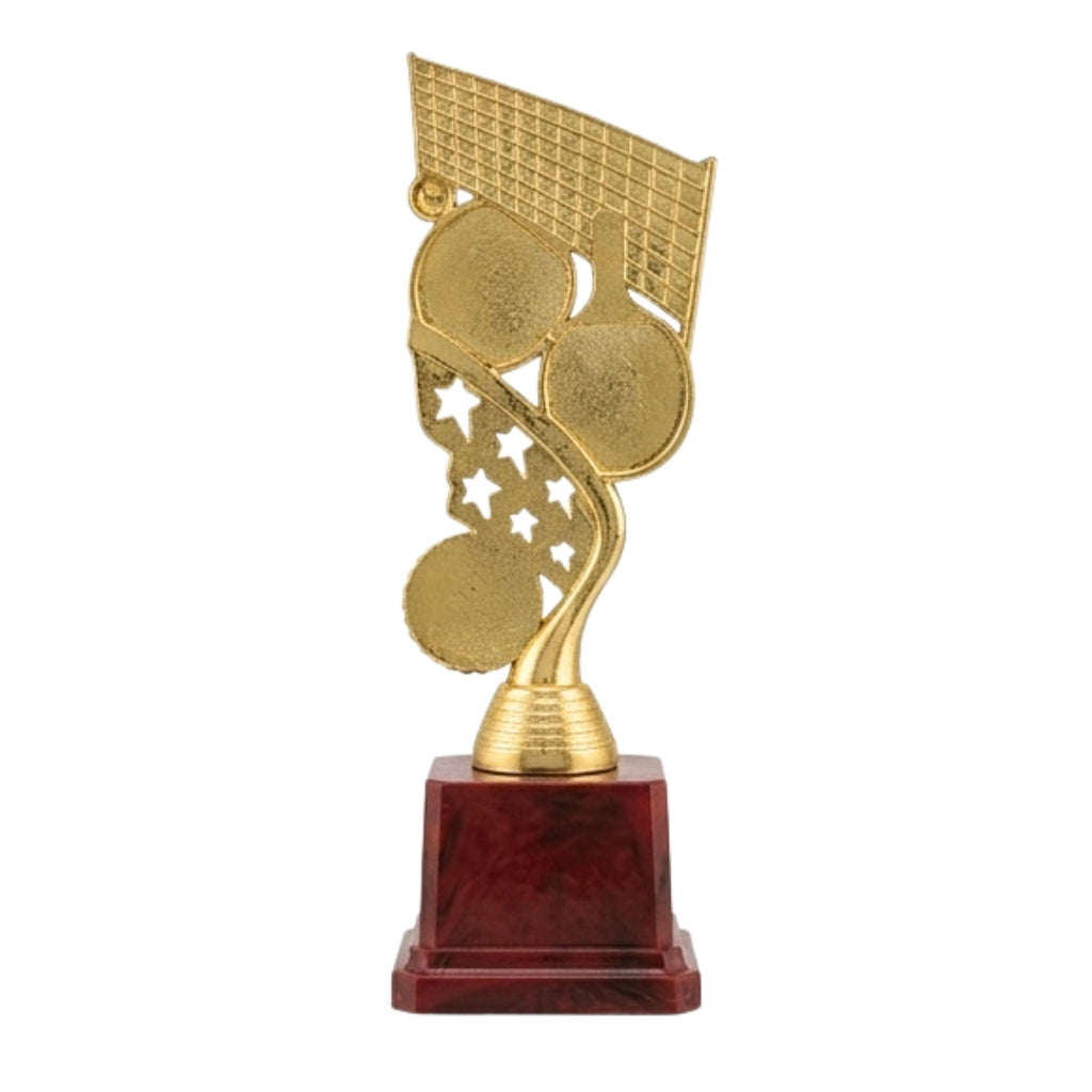 Golden Table Tennis Fiber Trophy – Ping Pong Match Memento M-611-A