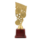 Golden Table Tennis Fiber Trophy – Ping Pong Match Memento M-611-A
