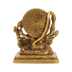Handcrafted Brass Panchmukhi Hanuman Idol | 5-Faced Bajrangbali Murti for Home Temple BR-343-A