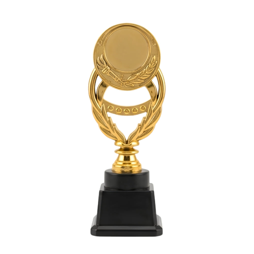 Laurel Victory Ring Golden Fiber Trophy Award M-652