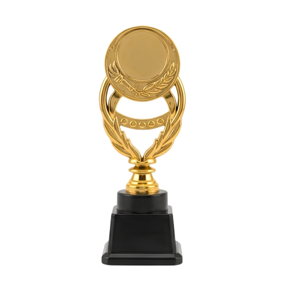 Laurel Victory Ring Golden Fiber Trophy Award M-652