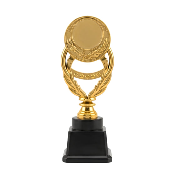 Laurel Victory Ring Golden Fiber Trophy Award M-652
