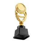 Laurel Victory Ring Golden Fiber Trophy Award M-652