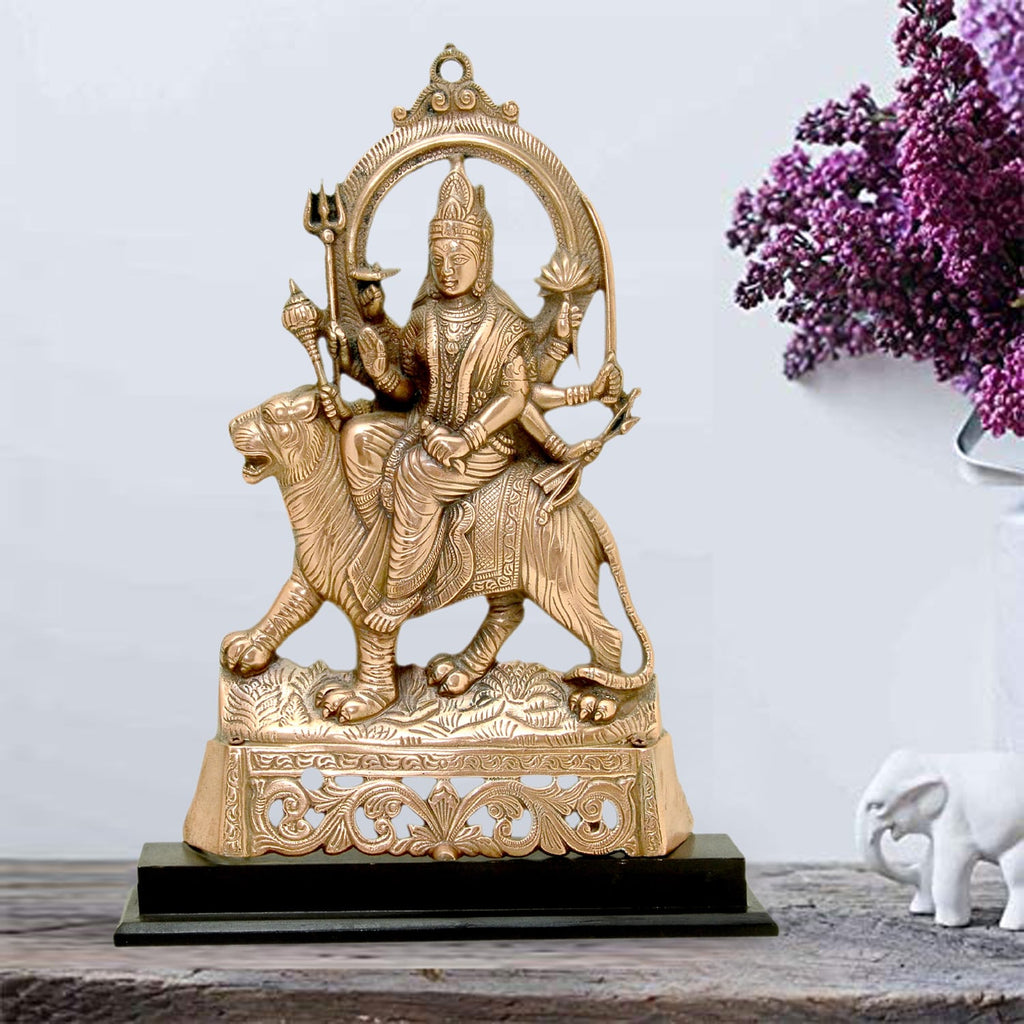 craftearth-black-metal-mata-plate-with-wooden-stand-2-min