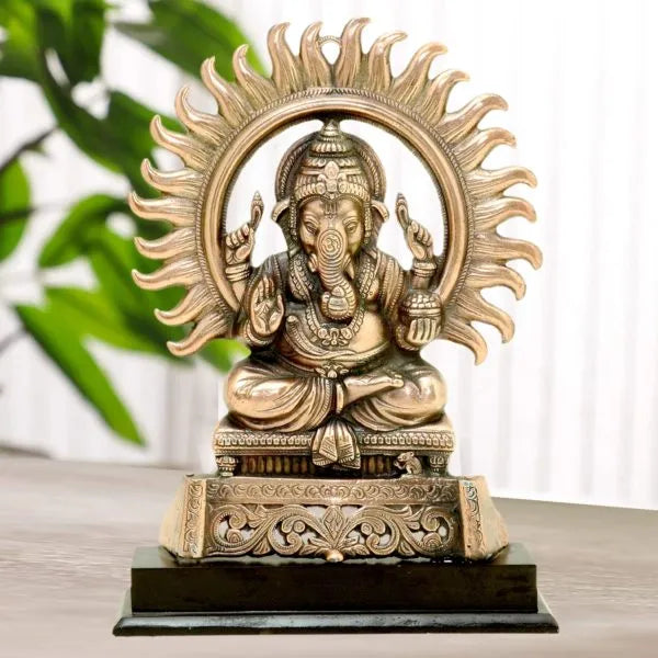 craftearth-black-metal-ganesha-plate-with-wooden-stand-2-min-1-600×600