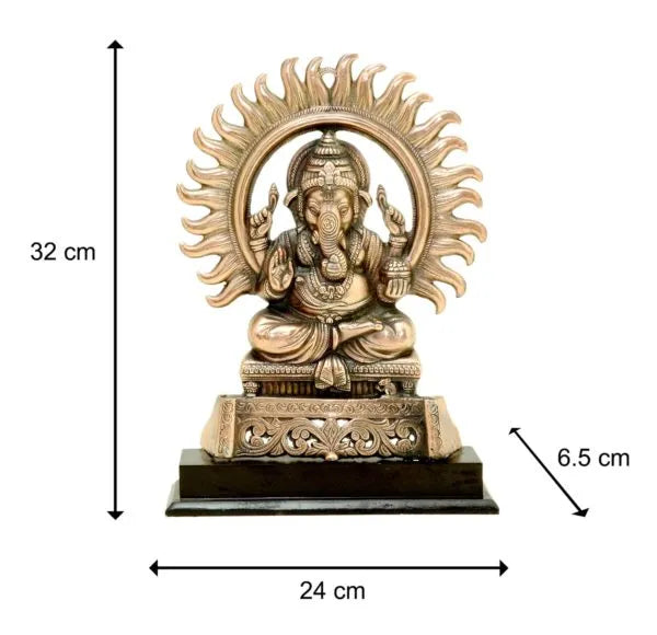 craftearth-black-metal-ganesha-plate-with-wooden-stand-4-min-600×580