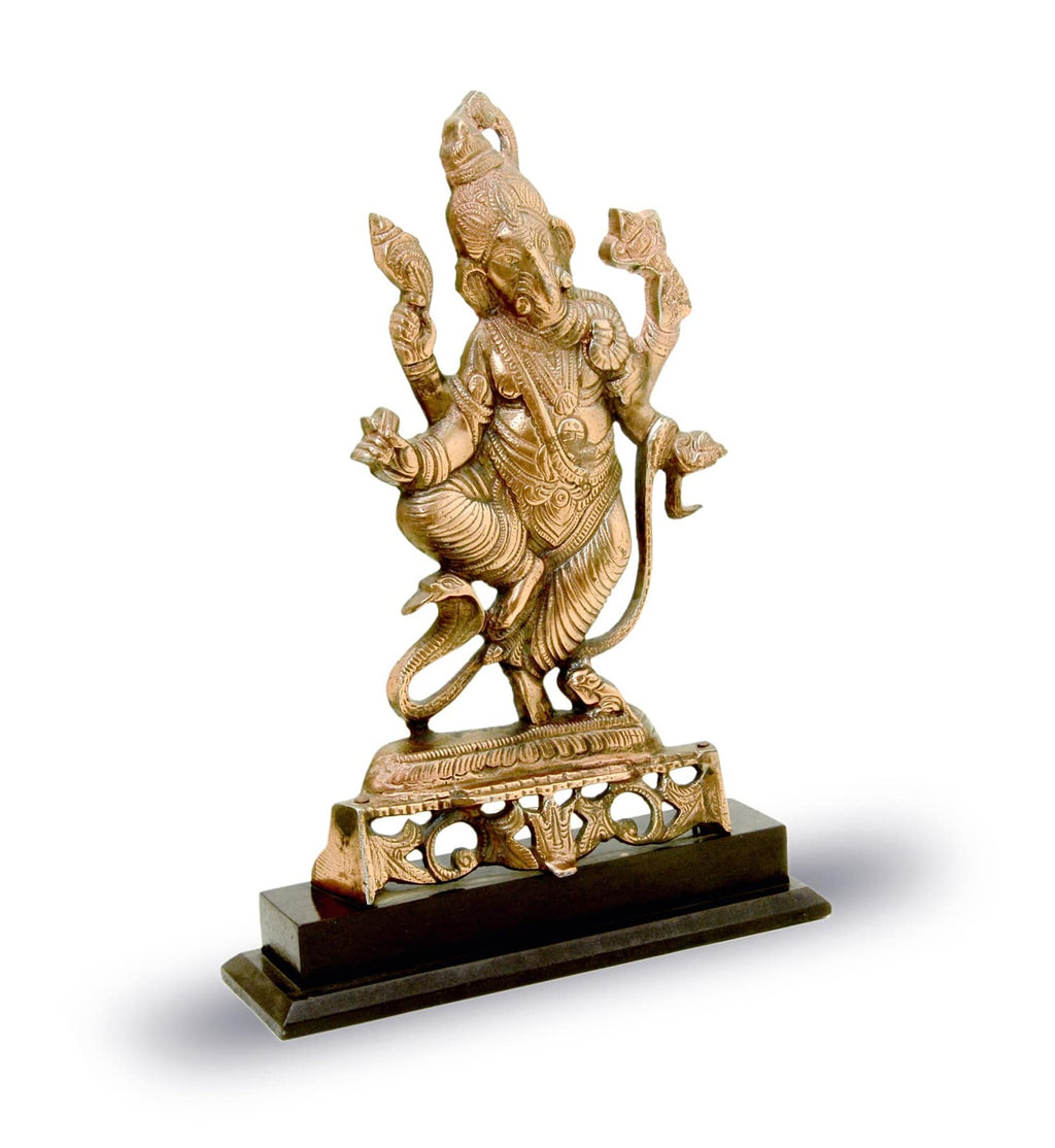 craftearth-black-metal-ganesha-plate-with-wooden-stand-3-min