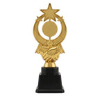 Premium Golden Handshake Excellence Award Trophy (Fiber Memento) M-655