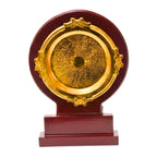 Premium Ornate Circular Gold Plate & Memento M-230