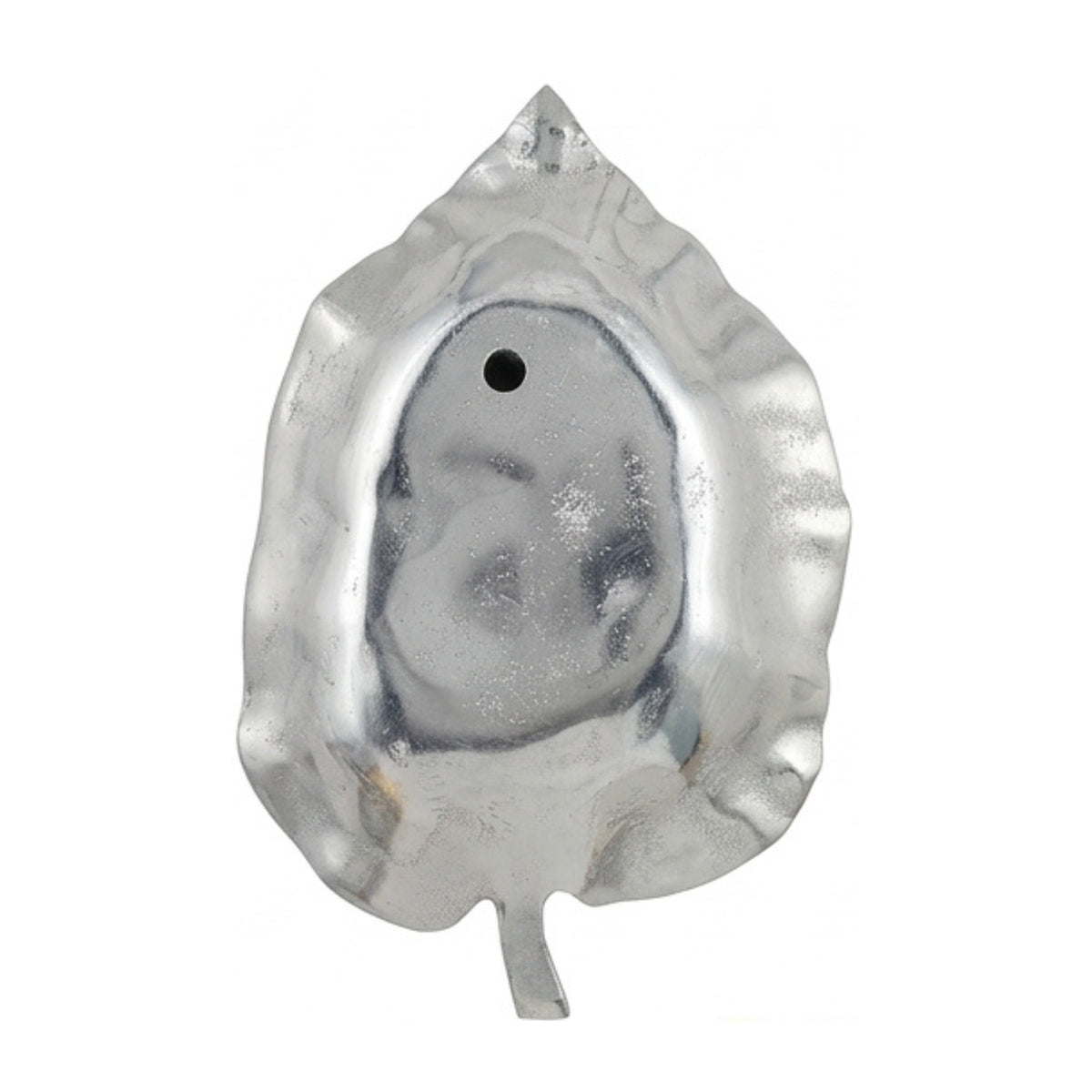 Buddha Head on Peepal Leaf Wall Hanging (Dual Tone Gold & Silver) W-192-A