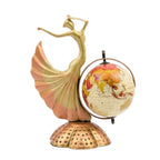 Modern Abstract Dancer Metal World Globe Ornament I-312-A