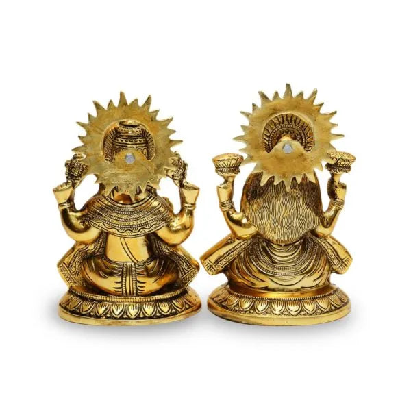 craftearth-metal-laksmi-ganesha-golden-pair-4-min-600×600
