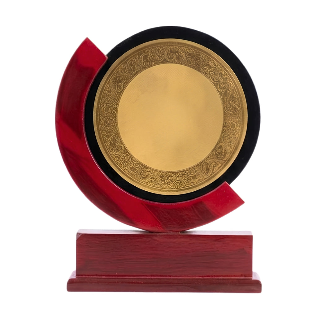 CraftEarth Premium Round Wooden Memento M-584-A