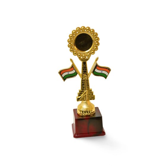Indian Flag Golden Trophy M-278