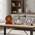 Handcrafted Wood Memento Trophy – M-342-B