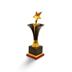 Black Unique Design Trophy M-435