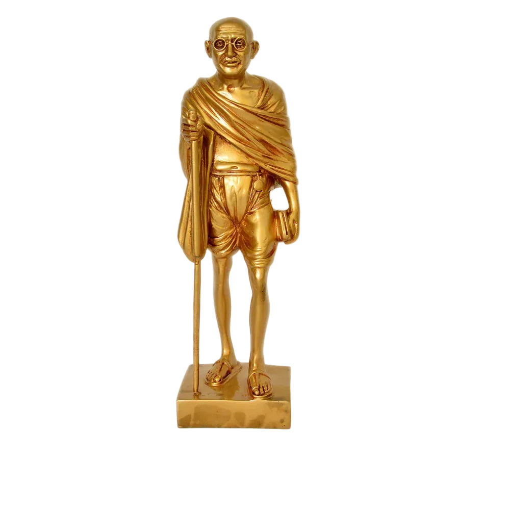 Mahatma Gandhi Statue Golden Finish F-20-A-G