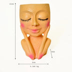 Charming Face Planter | Planter for Home & Office Decor F-42-A