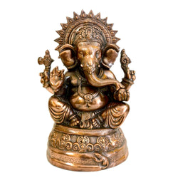 Lord Ganesha Idol, A Symbol of Wisdom & Prosperity G-90-D