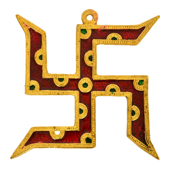 Handcrafted Swastik Wall Hanging W-89-A