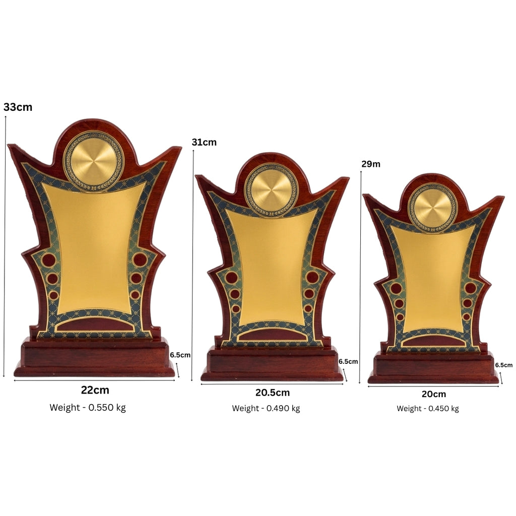 CraftEarth Premium Wooden  Award Memento M-452