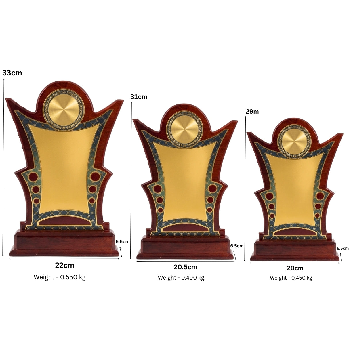 CraftEarth Premium Wooden  Award Memento M-452