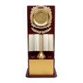 CraftEarth Premium Wooden Book Memento Trophy | M-404-A