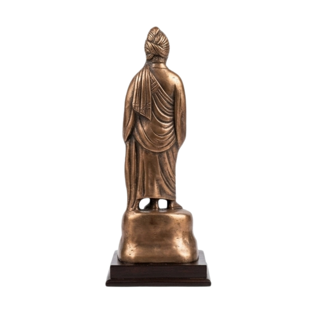 Premium Gunmetal Copper Finished Swami Vivekananda Standing Gunmetal Statue G-46-B