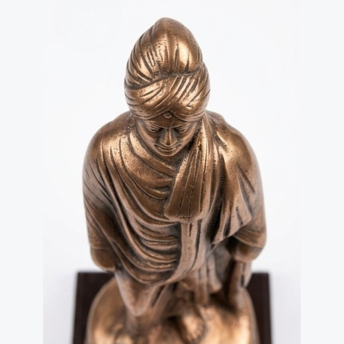 Premium Gunmetal Copper Finished Swami Vivekananda Standing Gunmetal Statue G-46-B