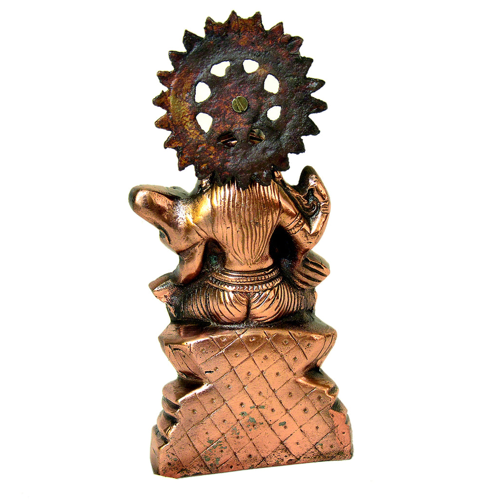 Handcrafted Metal Saraswati Statue - Goddess of Knowledge and Arts G-202-A-WS